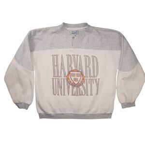 Vintage Harvard University Crewneck Sweatshirt Gear for Sports  XL